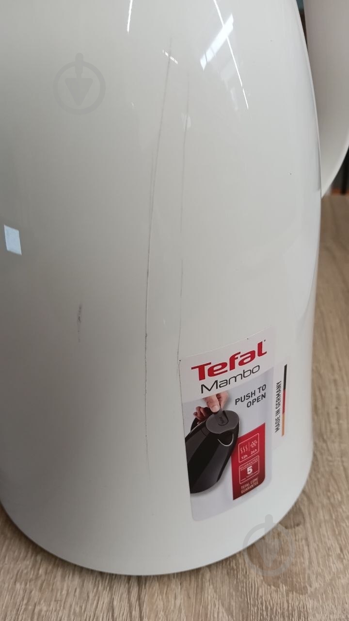 УЦЕНКА! Термокувшин Tefal 1.5 л белый Mambo (УЦ №3859) - фото 14
