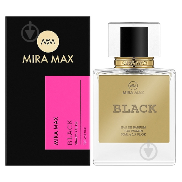 Парфумована вода MIRA MAX BLACK 50 мл - фото 1 Парфумована вода MIRA MAX BLACK 50 мл - фото 1