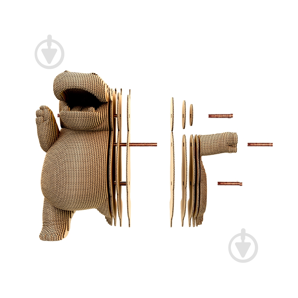 3D-конструктор Cartonic Puzzle SAFARI TRIO CARTTRIOSAF - фото 12