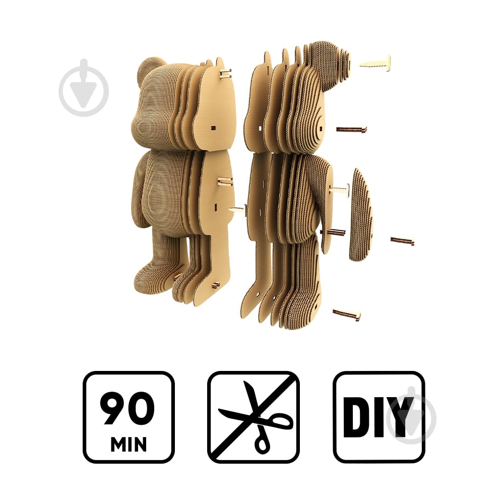 3D-конструктор Cartonic Puzzle ARTY BEAR CARTARTBEAR - фото 7