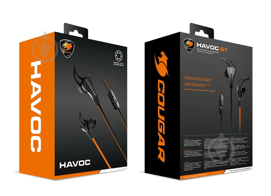 Гарнитура игровая Cougar black Havoc - фото 6