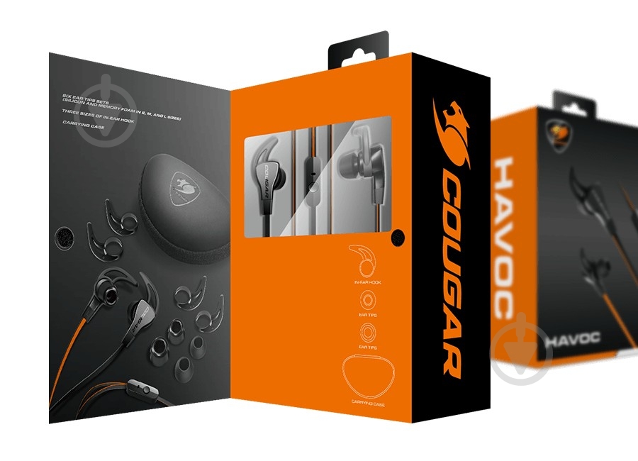 Гарнитура игровая Cougar black Havoc - фото 7