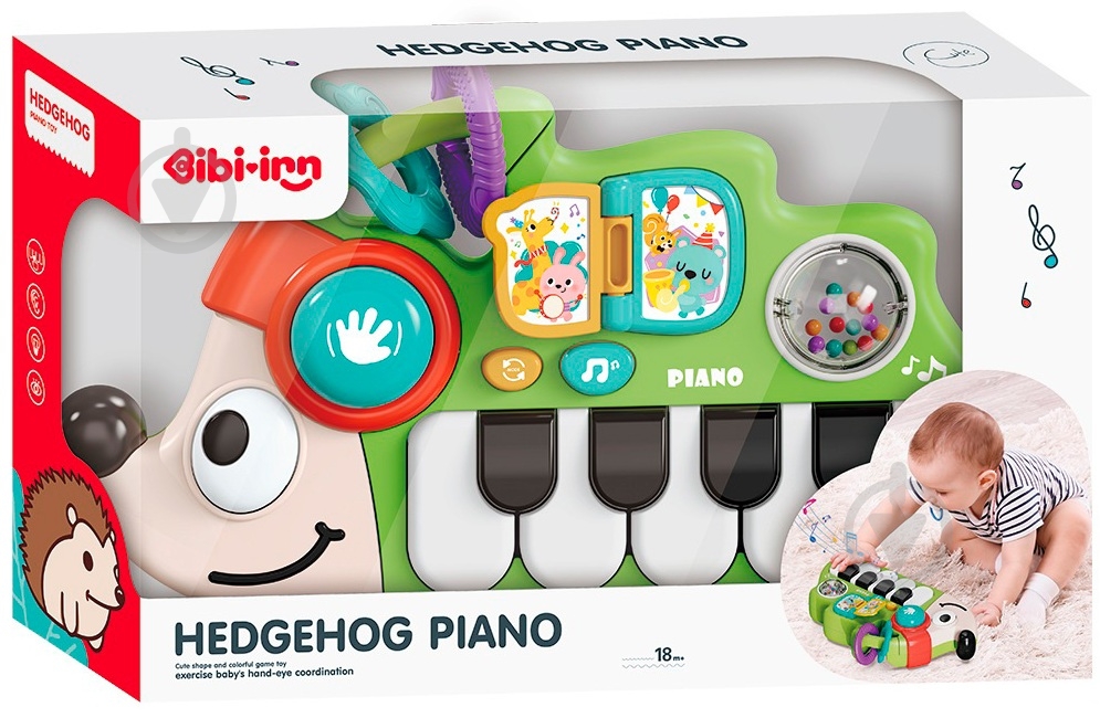 Іграшка BIBI-INN Піаніно Їжачок 6225 - фото 1