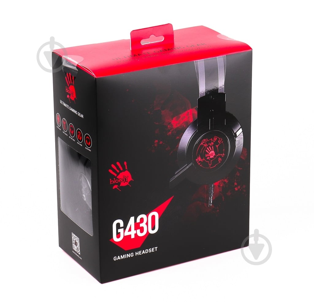 Навушники A4Tech ігрові G430 Bloody Black - фото 4