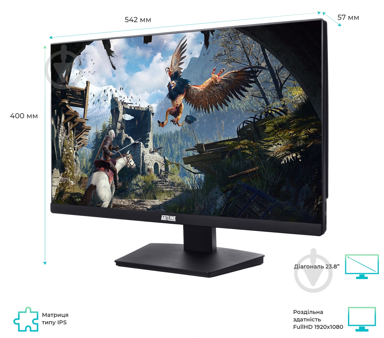 Моноблок Artline Home G41 23,8 (G41v28Win) black - фото 7 Моноблок Artline Home G41 23,8 (G41v28Win) black - фото 7