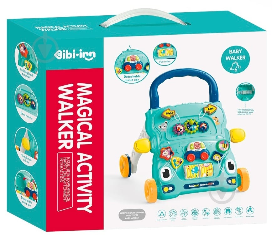 Игрушка BIBI-INN Ходунки со световыми и звуковыми эффектами 6003 - фото 1 Игрушка BIBI-INN Ходунки со световыми и звуковыми эффектами 6003 - фото 1