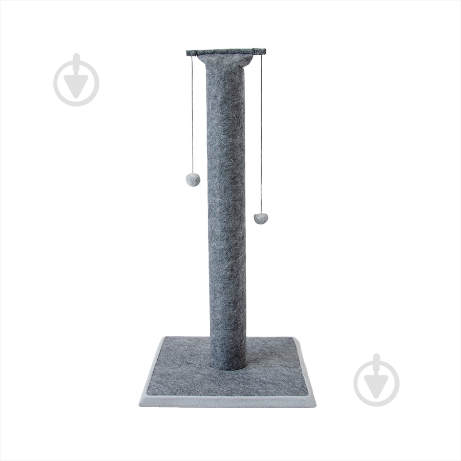 Когтеточка 10 центів для Джека стойка L H - 77 см серая - фото 2 Когтеточка 10 центів для Джека стойка L H - 77 см серая - фото 2