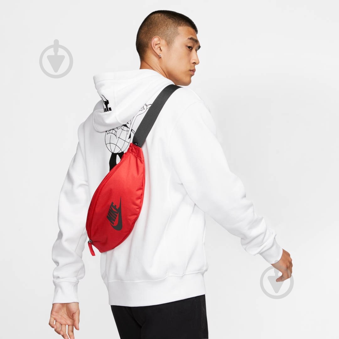 Сумка Nike NK HERITAGE HIP PACK BA5750-631 красный - фото 3