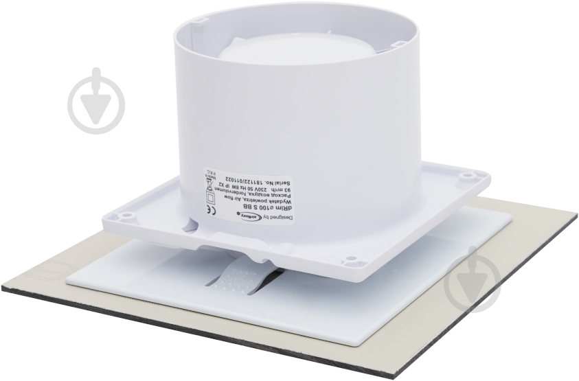 Вытяжной вентилятор AirRoxy c таймером на шариковых подшипниках dRim 100 TS BB 01-062 - фото 8