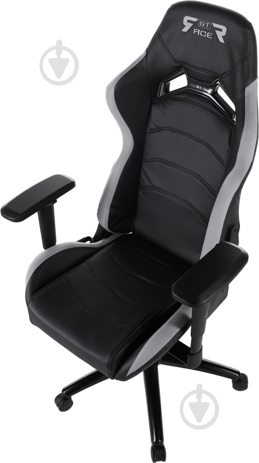 Крісло GT Racer X-2545MP чорно-сірий - фото 6