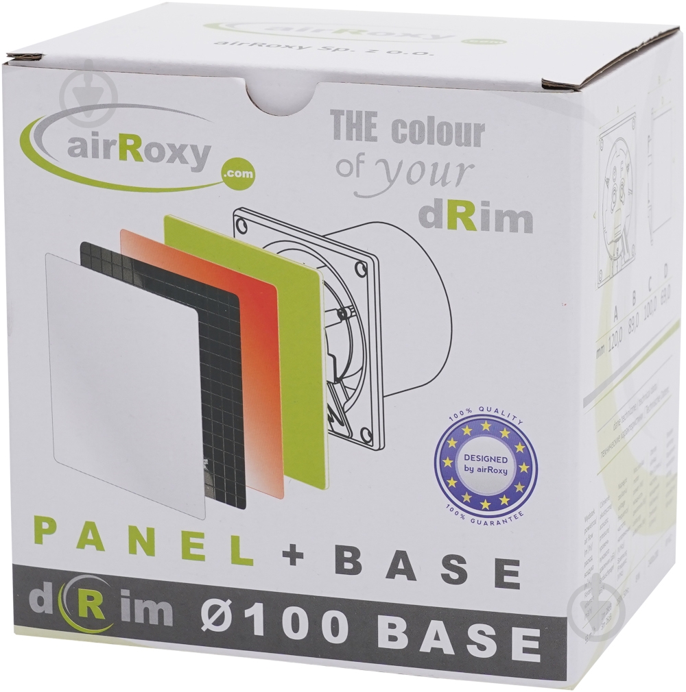 Вытяжной вентилятор AirRoxy с таймером на шириковых подшипниках airRoxy dRim 125 TS BB (01-068) - фото 11 Вытяжной вентилятор AirRoxy с таймером на шириковых подшипниках airRoxy dRim 125 TS BB (01-068) - фото 11