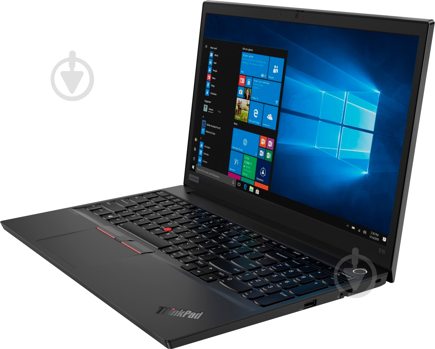 Ноутбук Lenovo ThinkPad E15 15,6" (20RD005XRT) black - фото 3