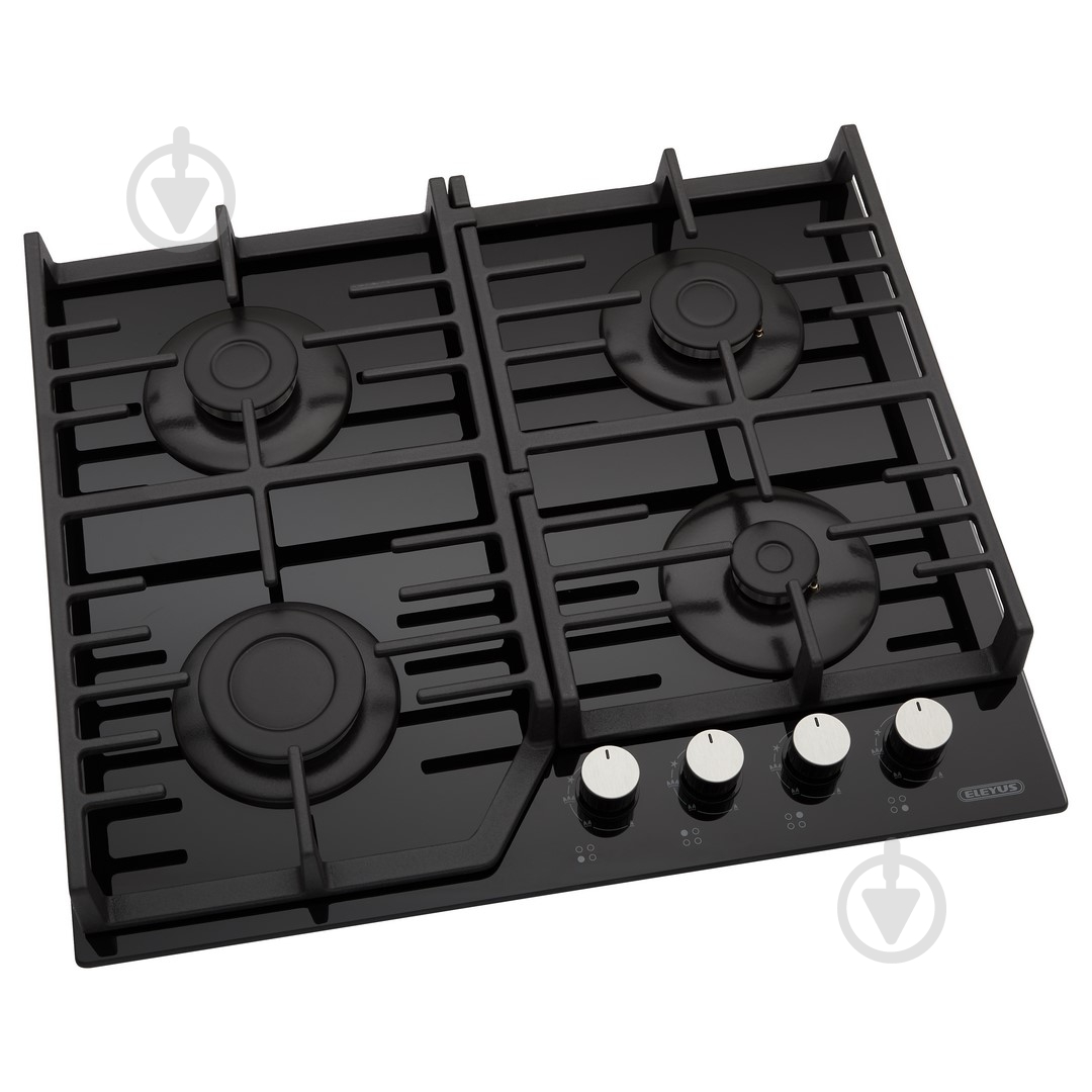 Варочная поверхность газовая Eleyus IMPREZA 60 BL CF - фото 4