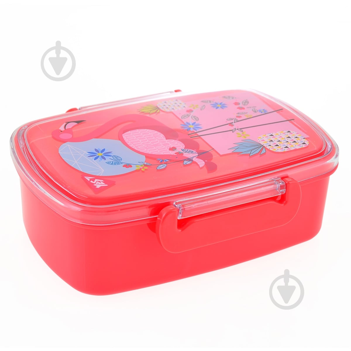 Ланч-бокс YES Flamingo 750 мл 706858 - фото 1