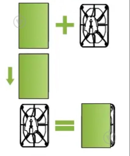 Декоративная панель AirRoxy для вытяжных вентиляторов и решетки BLACK Glass dRim 100/125 стекляная черная глянцевая 01-172 - фото 7