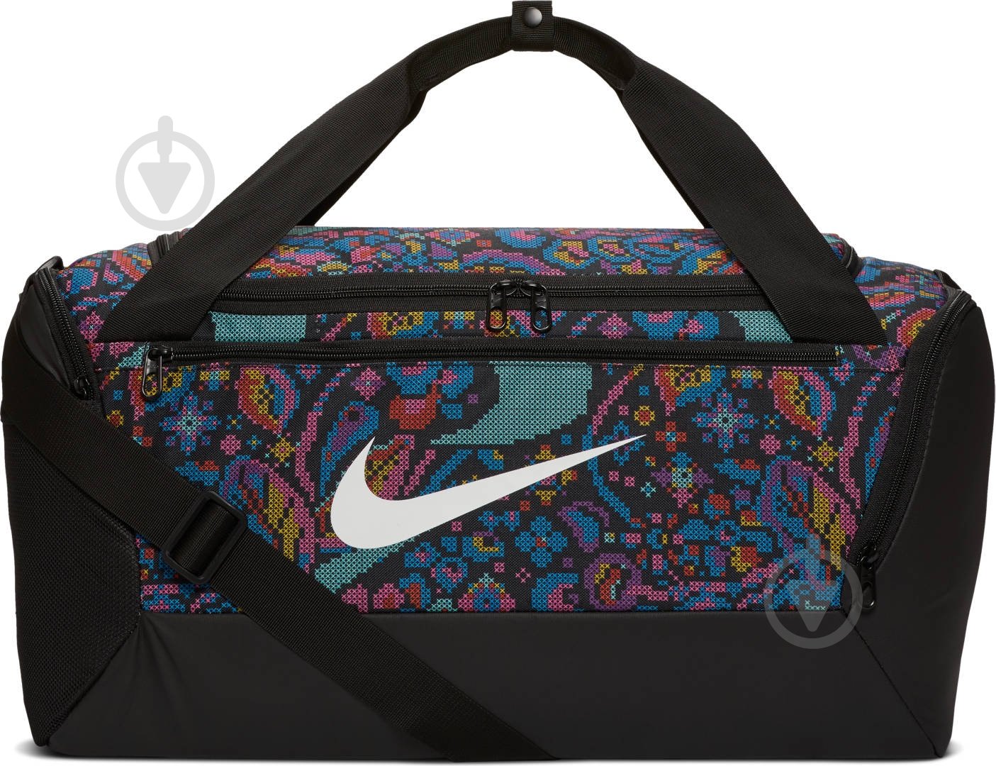 Сумка Nike BRSLA S DUFF-9.0 AOP3 BA6045-010 чорний - фото 1