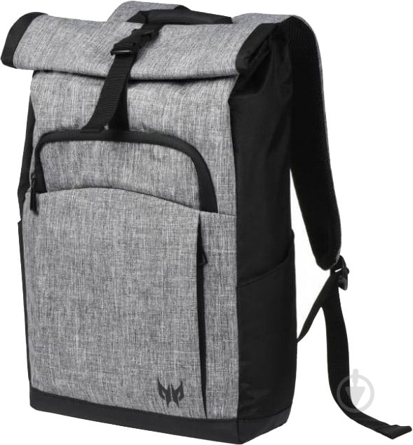 Рюкзак Acer Predator Rolltop Jr. 15.6" grey (NP.BAG1A.292) - фото 1 Рюкзак Acer Predator Rolltop Jr. 15.6" grey (NP.BAG1A.292) - фото 1