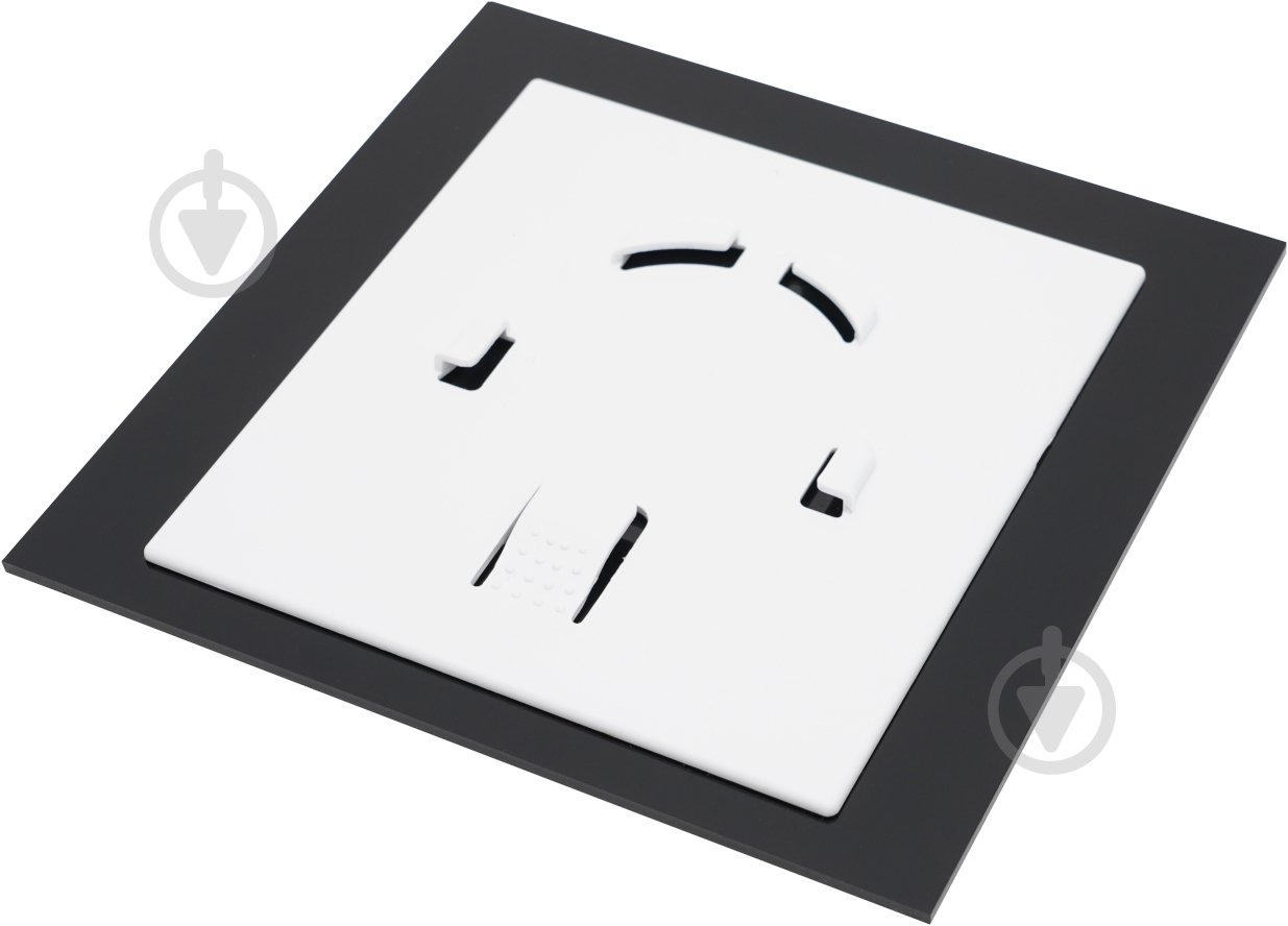 Декоративная панель AirRoxy для вытяжных вентиляторов и решетки черный глянцевый BLACK Plexi dRim 100/125 01-162 - фото 8