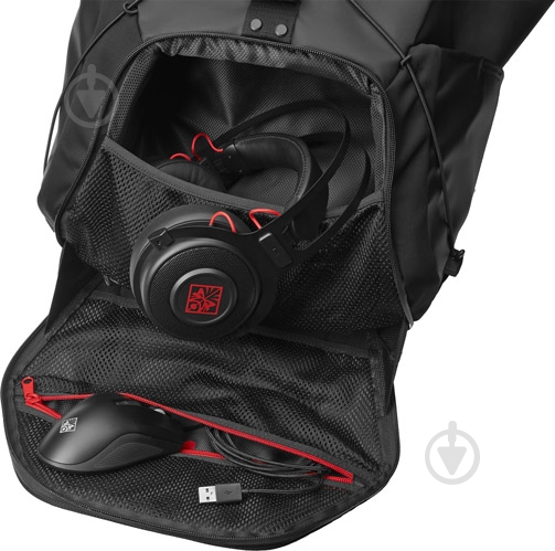 Рюкзак HP OMEN X Transceptor 17" black (3KJ69AA) - фото 7