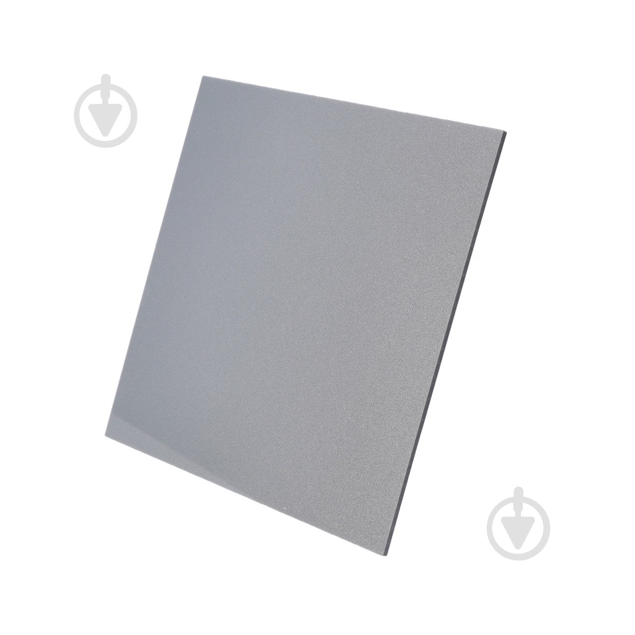 Декоративная панель AirRoxy для витяжных вентиляторов dRim 100/125 серый глянец пластик 01-164 - фото 1