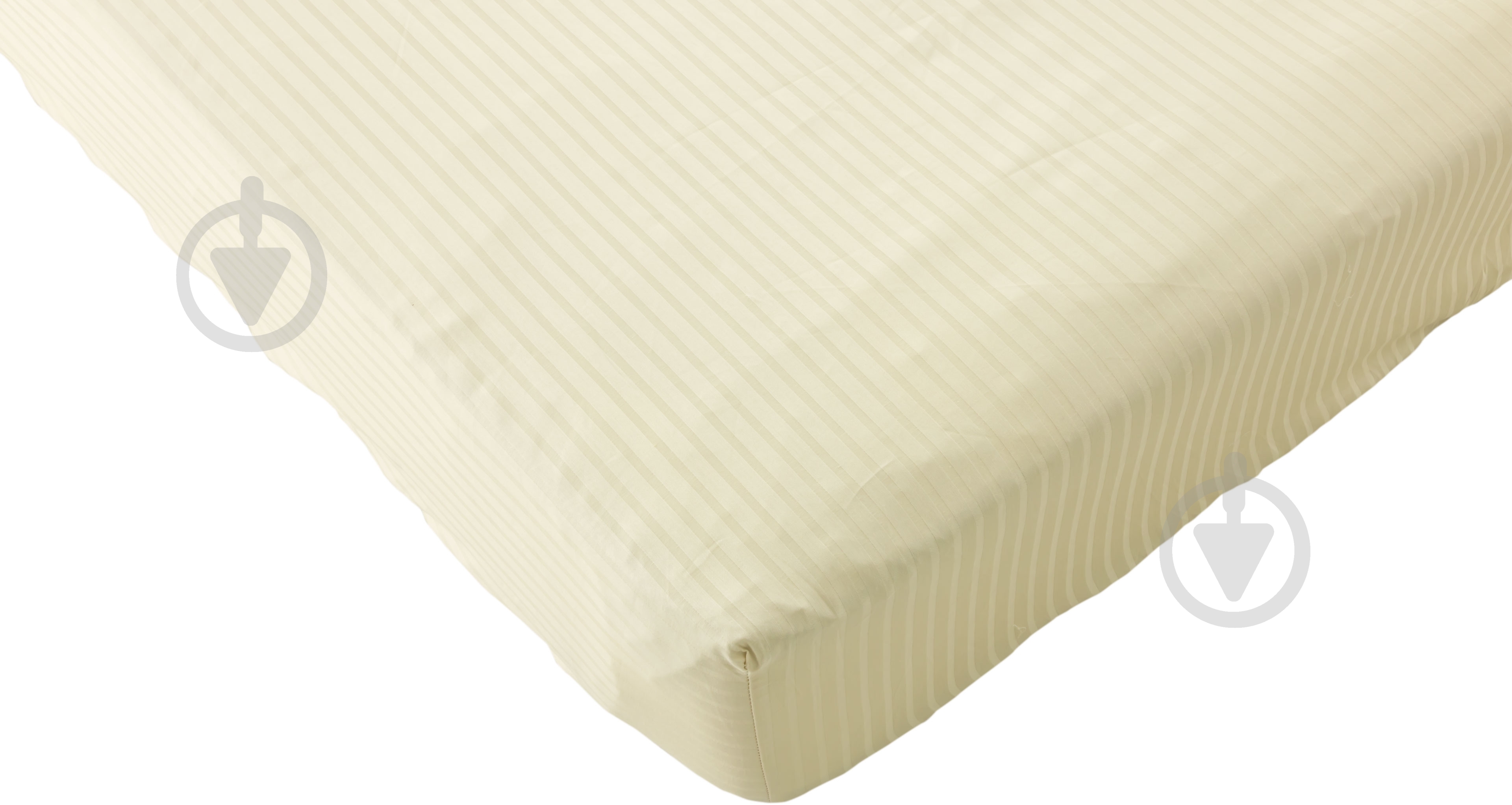 Простынь 180х220 см STRIPE бежевый La Nuit - фото 1