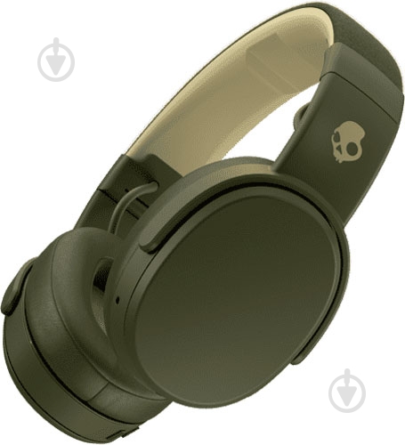 Наушники SKULLCANDY Crusher BT green S6CRW-M687 - фото 1 Наушники SKULLCANDY Crusher BT green S6CRW-M687 - фото 1