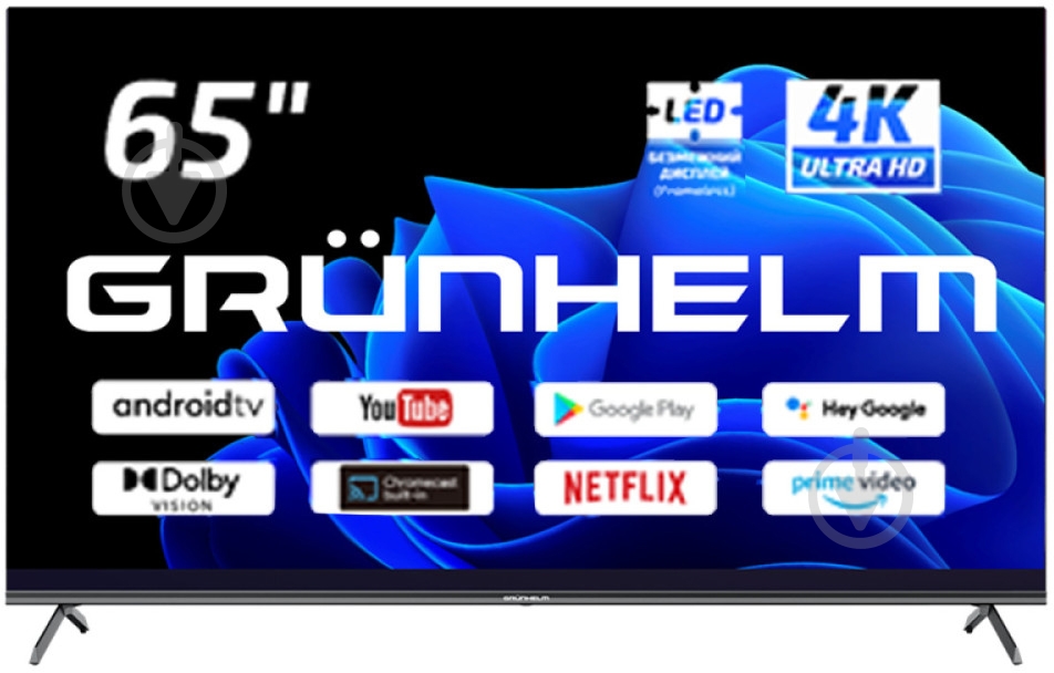 Телевизор Grunhelm Q65U701-GA11V - фото 23