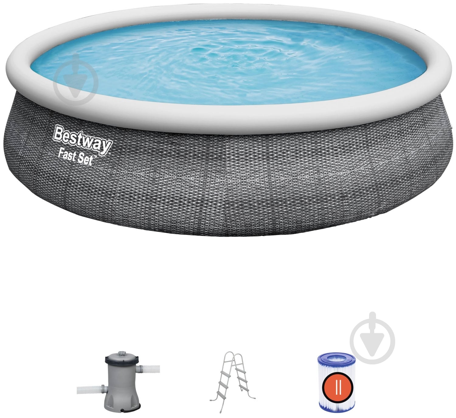 Басейн надувний Bestway 457x107 см (5737) - фото 4 Басейн надувний Bestway 457x107 см (5737) - фото 4