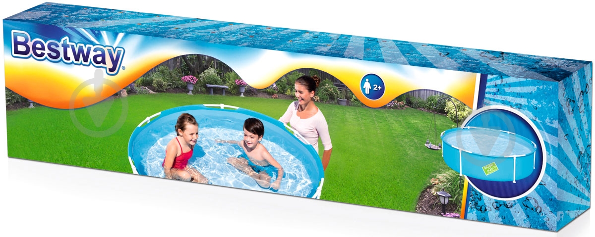 Бассейн каркасный Bestway 152х38 см (56283) - фото 3 Бассейн каркасный Bestway 152х38 см (56283) - фото 3