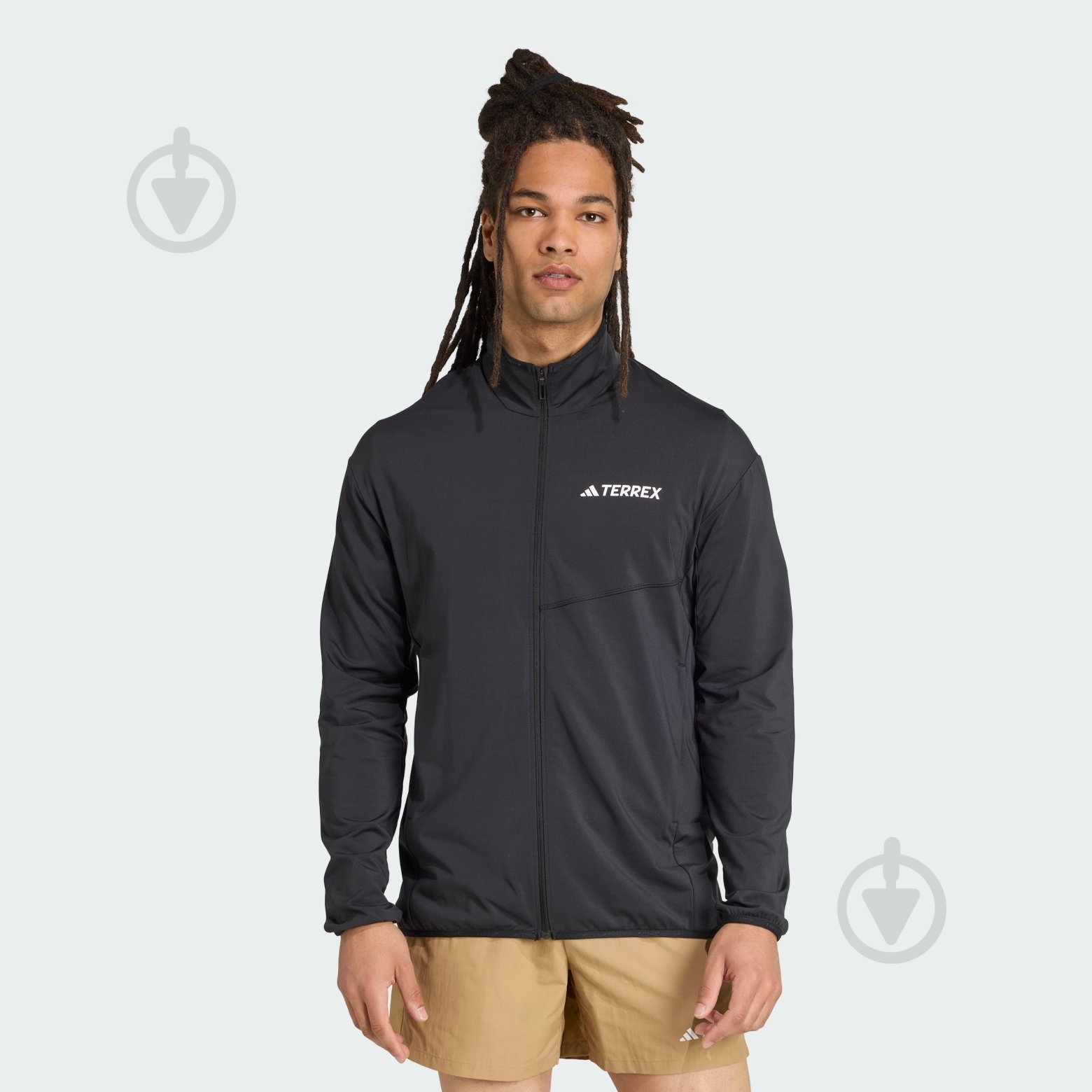 Джемпер Adidas MT CW T FZ FL JM0141 р.XL чорний - фото 1