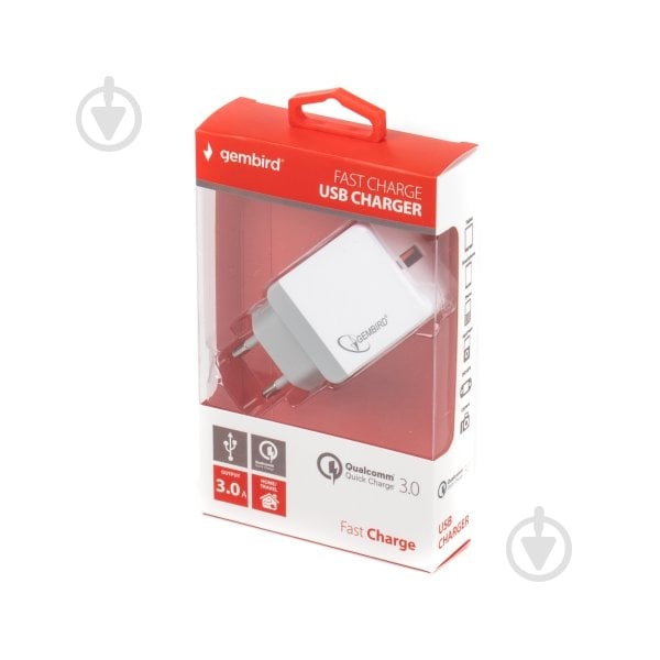 Сетевое зарядное устройство Gembird MP3A-UC-AC11 - фото 2 Сетевое зарядное устройство Gembird MP3A-UC-AC11 - фото 2