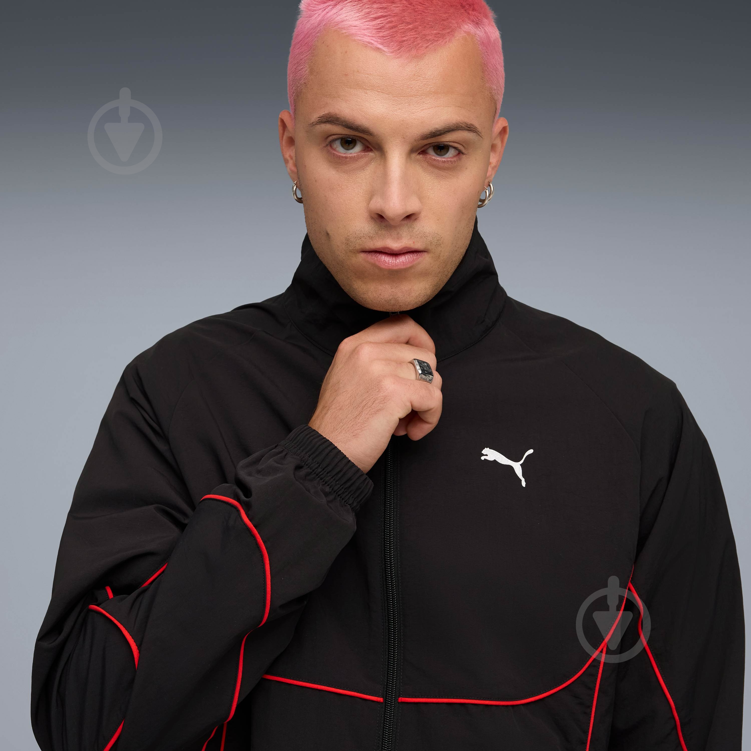 Джемпер Puma PUMATECH-X Track Jacket WV 63209601 р.S чорний - фото 3