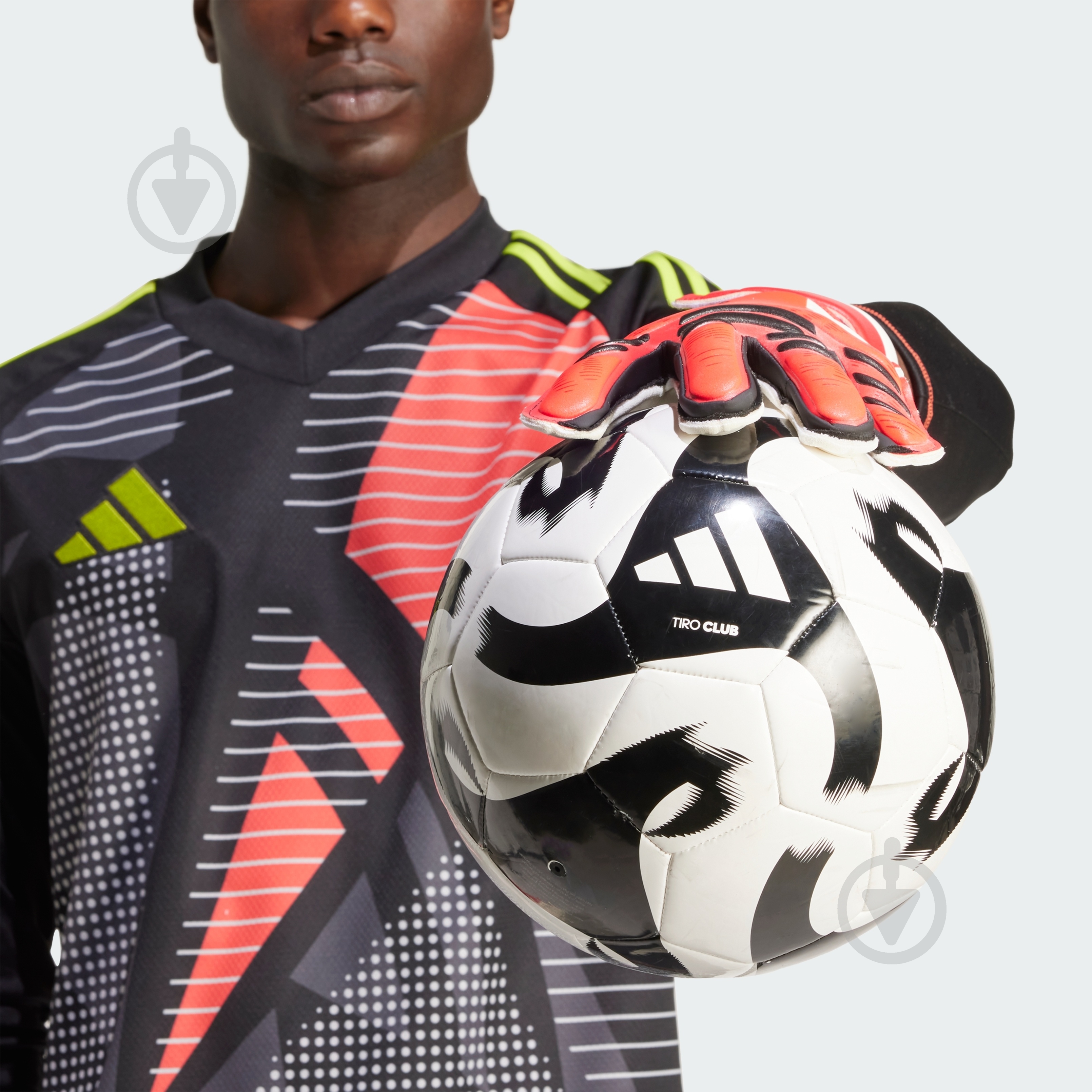 Воротарські рукавиці Adidas Predator Match JH3801 10 червоний - фото 6