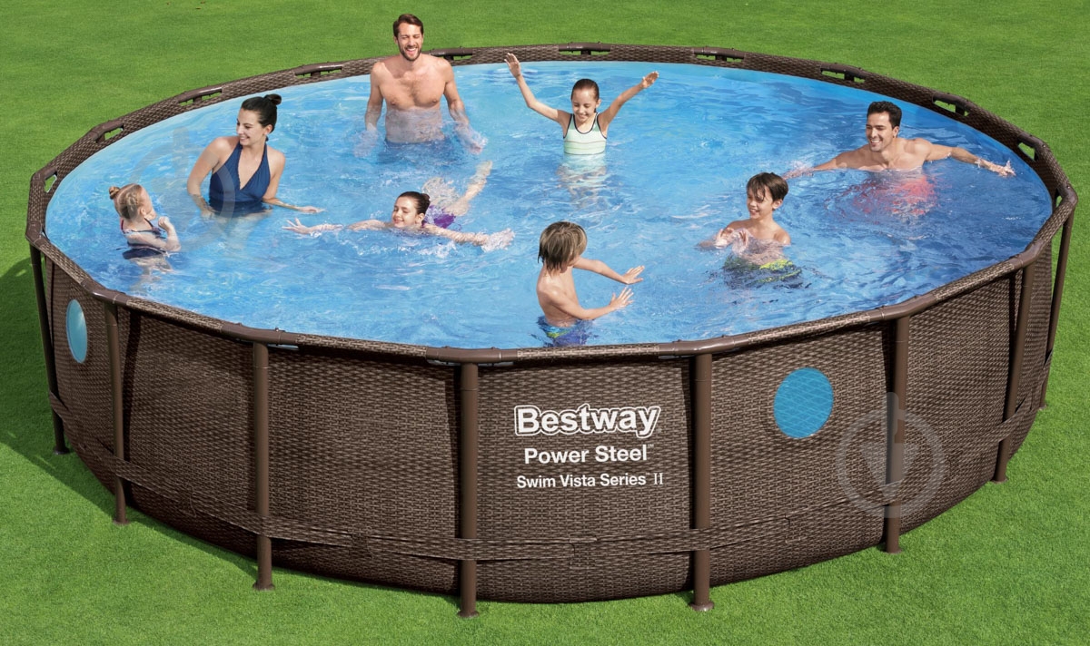 Бассейн каркасный Bestway 549x122 см (56977) - фото 7
