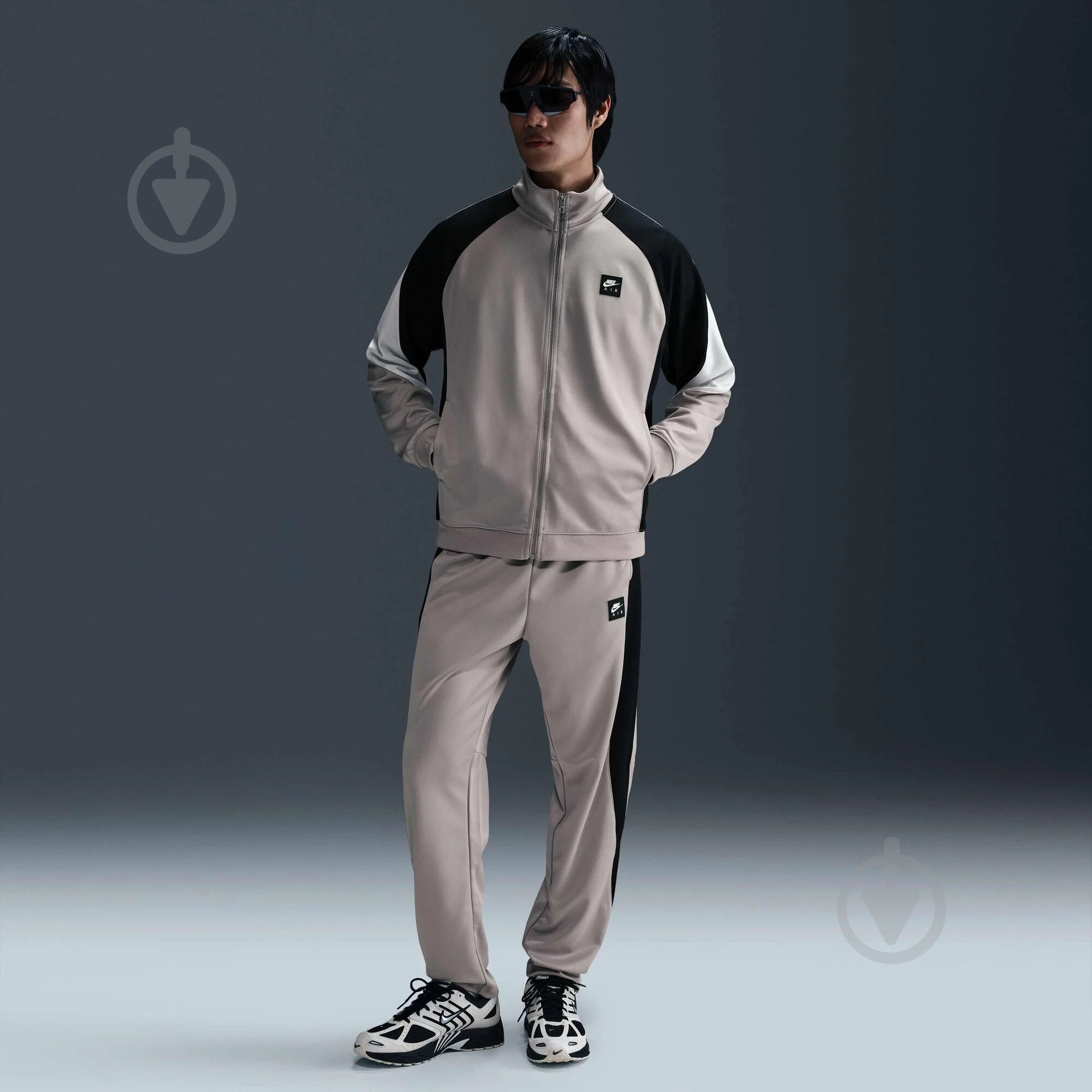 ᐉ Джемпер Nike M NIKE AIR PK FZ JKT HJ0632-008 р.XL бежевый