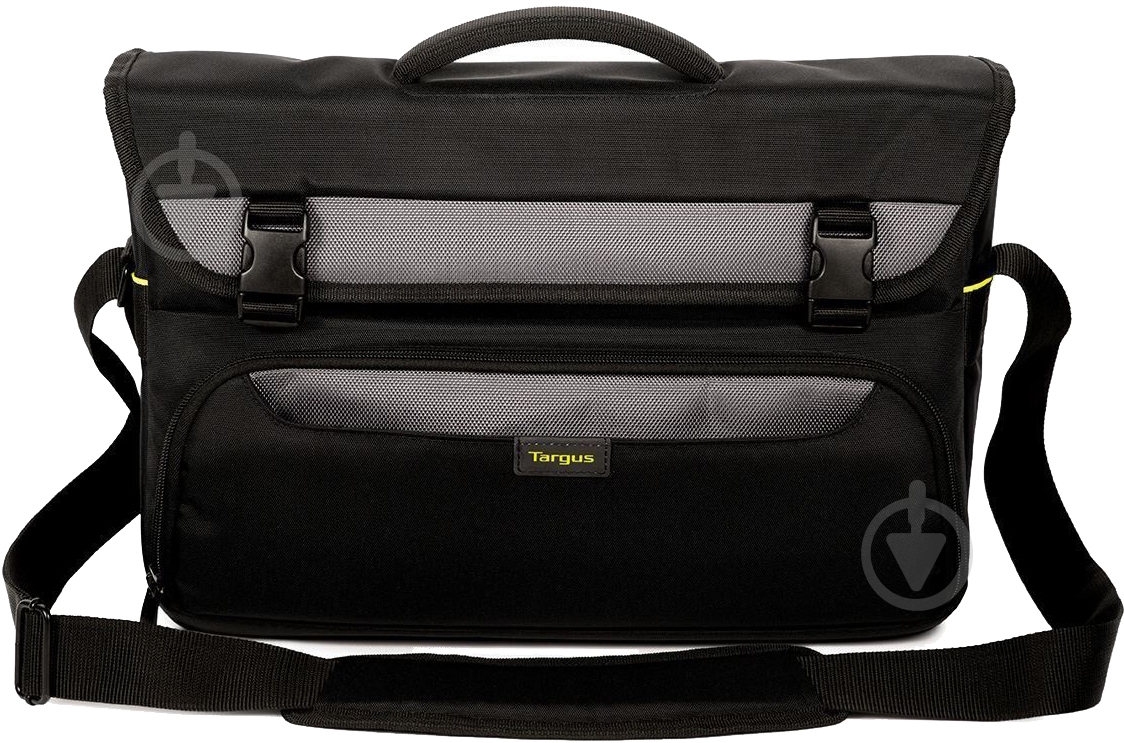Сумка Targus City Gear Messenger 14" black (TCG265EU) - фото 1 Сумка Targus City Gear Messenger 14" black (TCG265EU) - фото 1