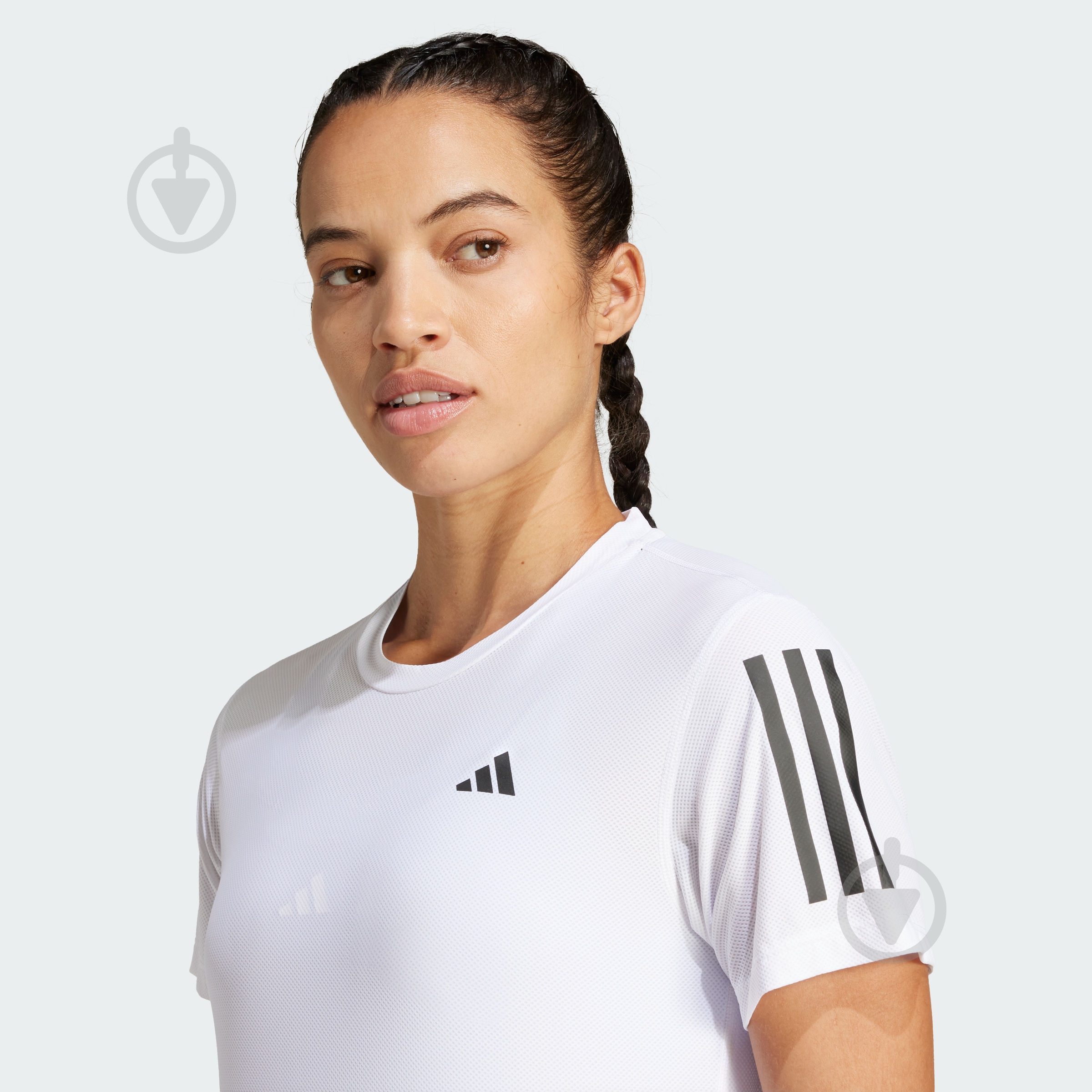 Футболка Adidas OTR B CB TEE W JC9889 р.M белый - фото 3 Футболка Adidas OTR B CB TEE W JC9889 р.M белый - фото 3