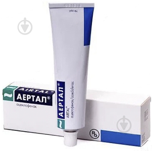 Аертал крем 15 мг/г 60 г у тубах крем - фото 1