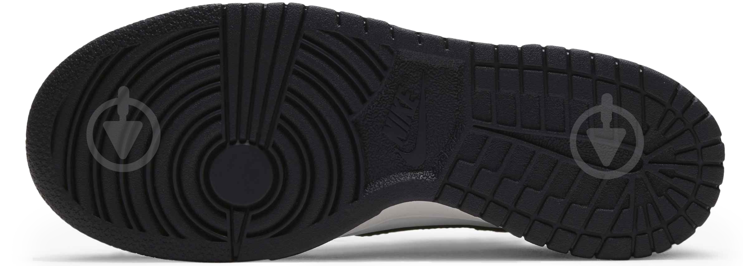 Кроссовки детские демисезонные Nike DUNK LOW CW1590-100 р.38,5 черные с белым - фото 10