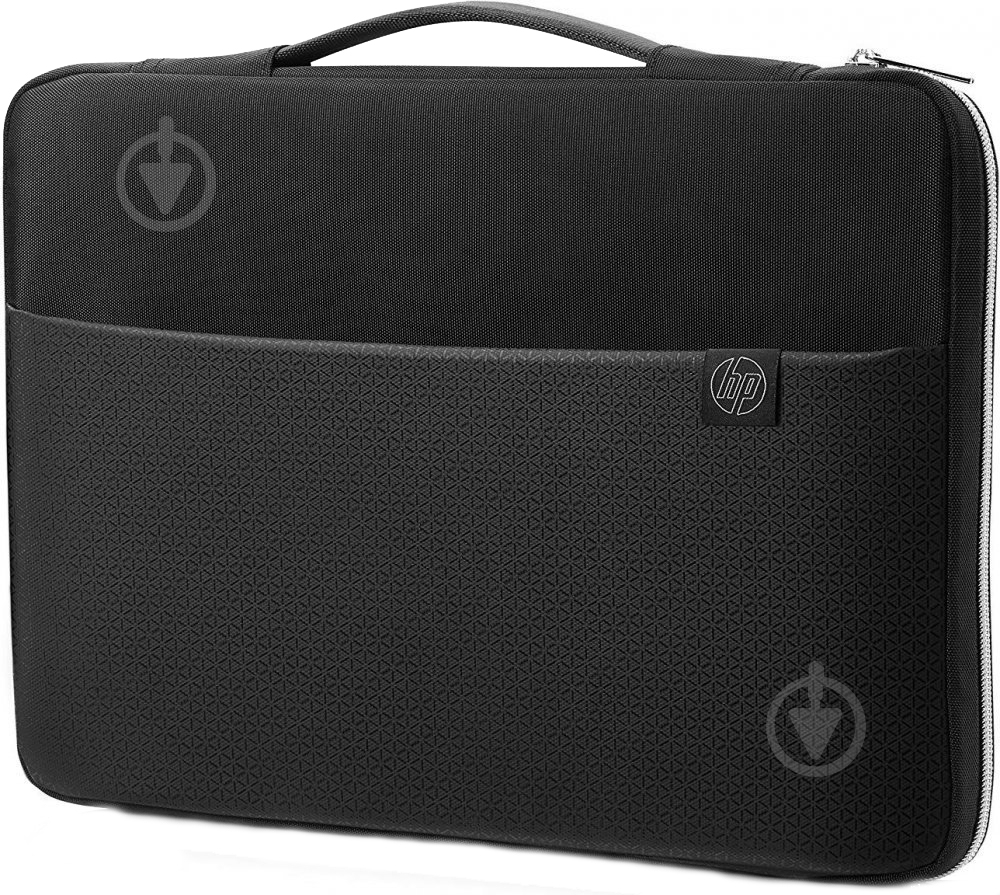 Сумка HP Carry Sleeve 17.3" black/silver (3XD38AA) - фото 1 Сумка HP Carry Sleeve 17.3" black/silver (3XD38AA) - фото 1