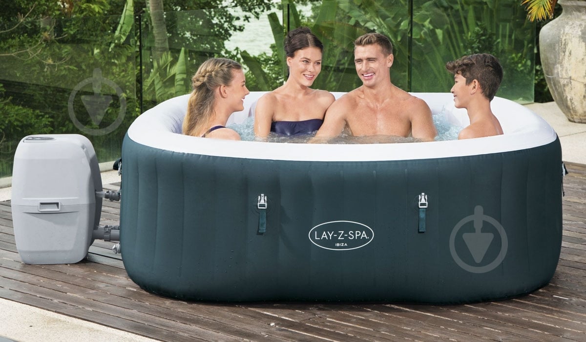 Спа-бассейн Bestway Ибица 180x180х66 см - фото 7