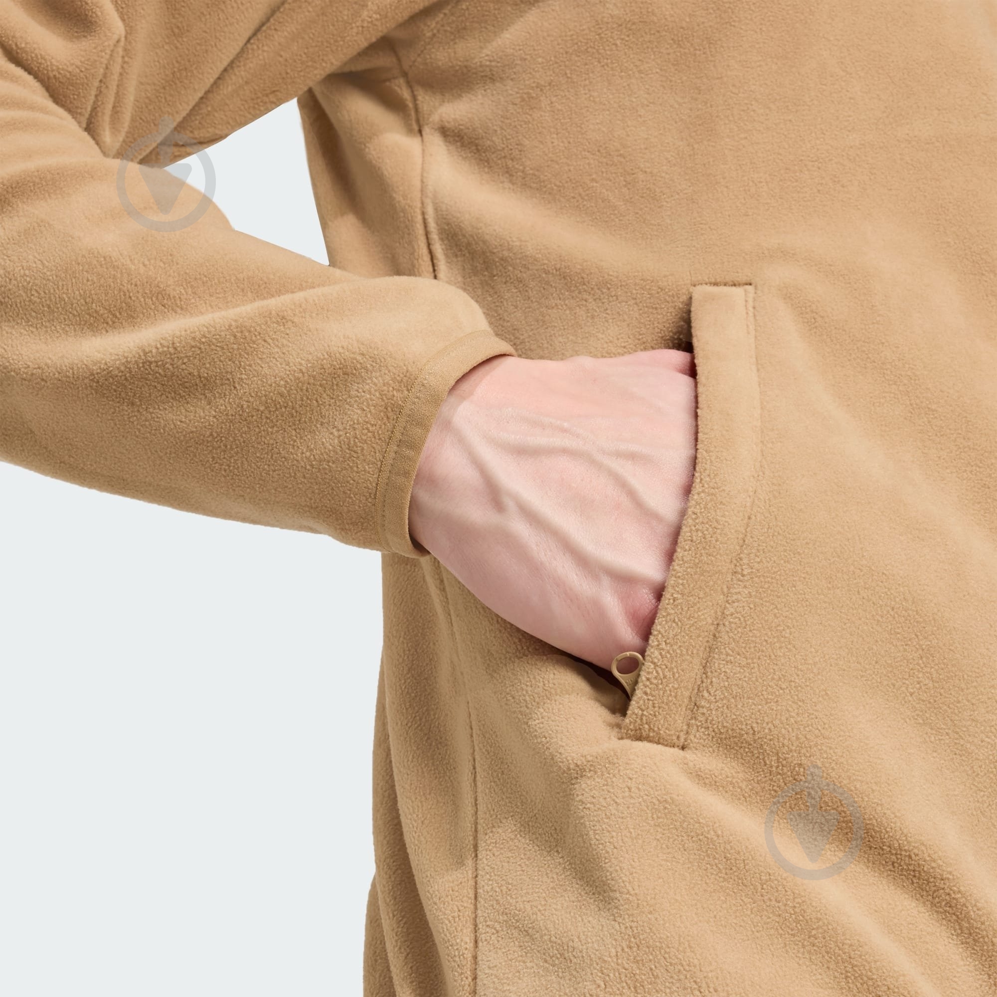 Джемпер Adidas MT ESS FZ FL JM3115 р.S коричневий - фото 5 Джемпер Adidas MT ESS FZ FL JM3115 р.S коричневий - фото 5