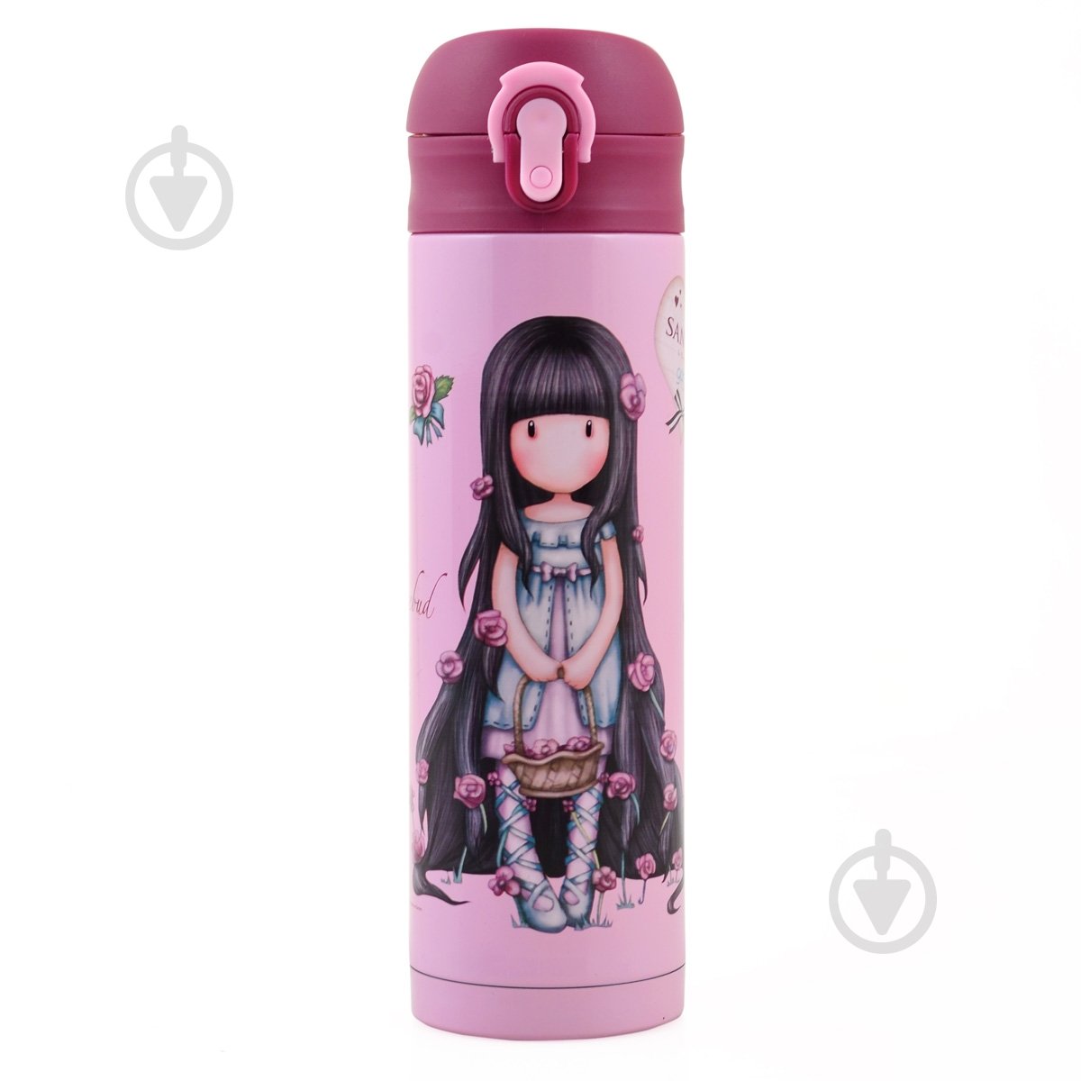 Термос YES Santoro Rosebud 420 мл 706969 - фото 1