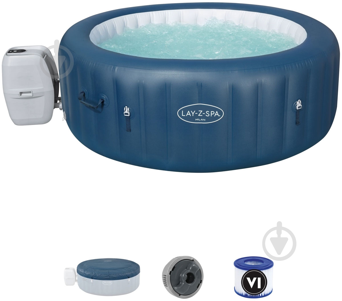 Спа-бассейн Bestway Милан 196х71 см - фото 5