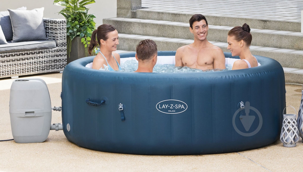 Спа-бассейн Bestway Милан 196х71 см - фото 7