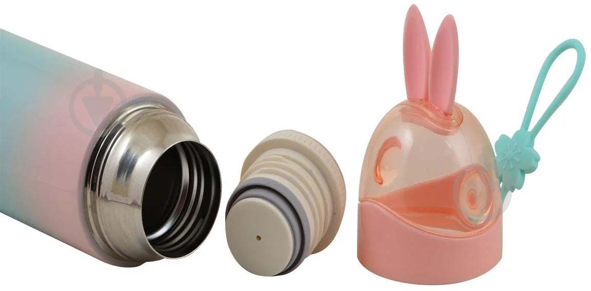 Термос YES Cute Bunny 350 мл 707283 - фото 4