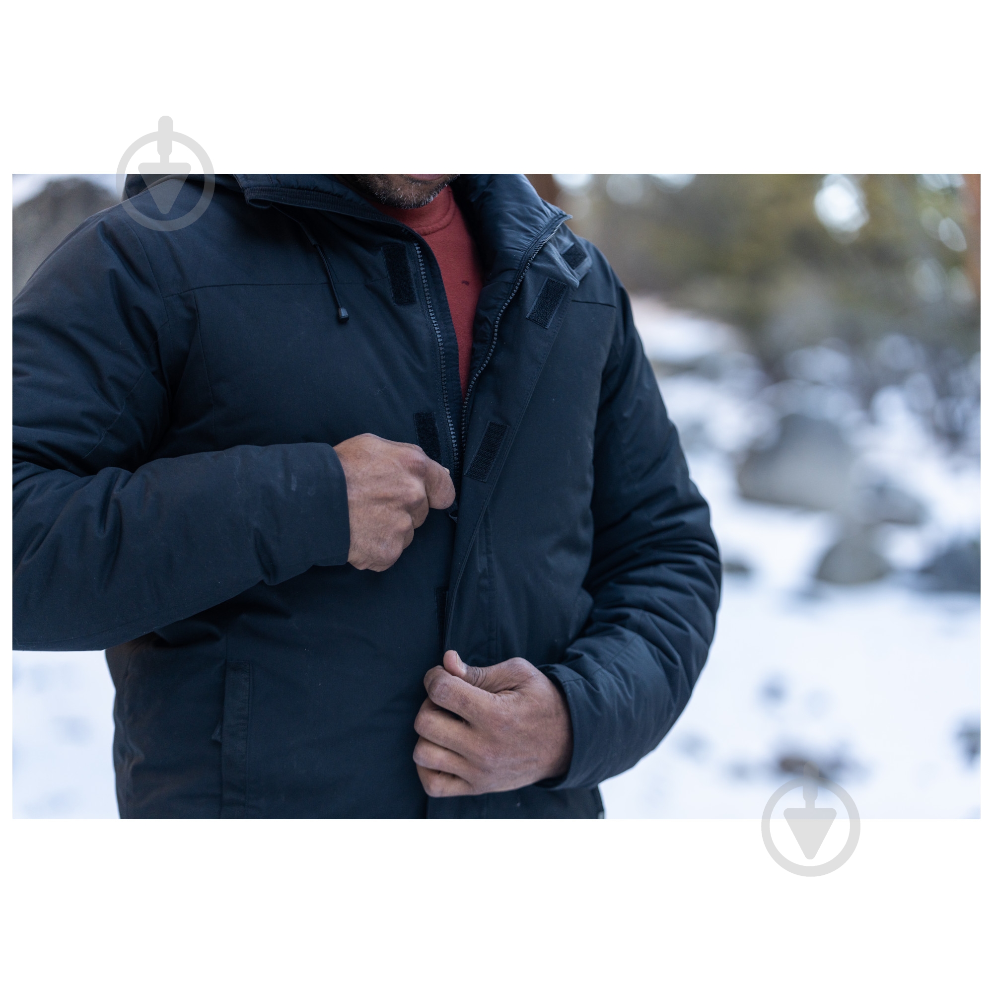 Куртка мужская демисезонная 5.11 Tactical зимняя "Atmos Warming Jacket" 48369-019 р.XS black - фото 7