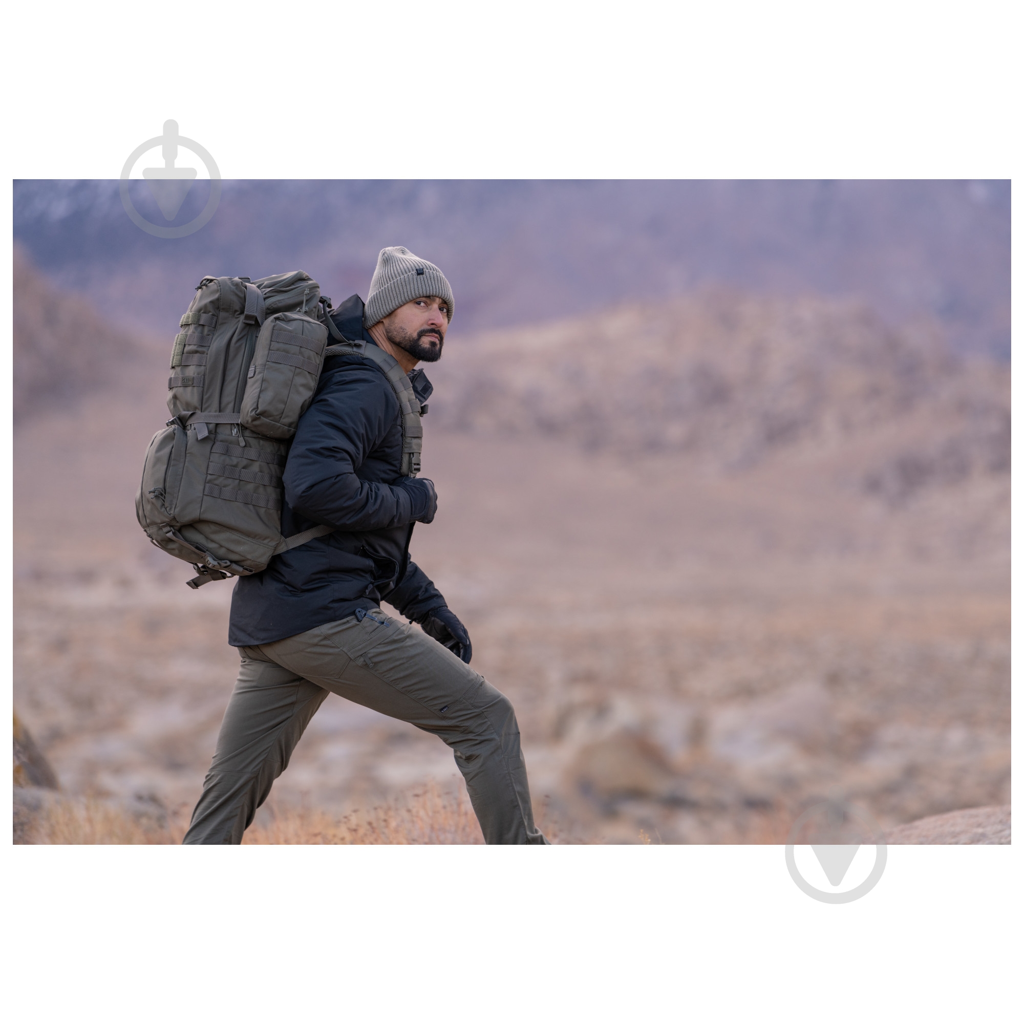 Куртка мужская демисезонная 5.11 Tactical зимняя "Atmos Warming Jacket" 48369-019 р.XS black - фото 9