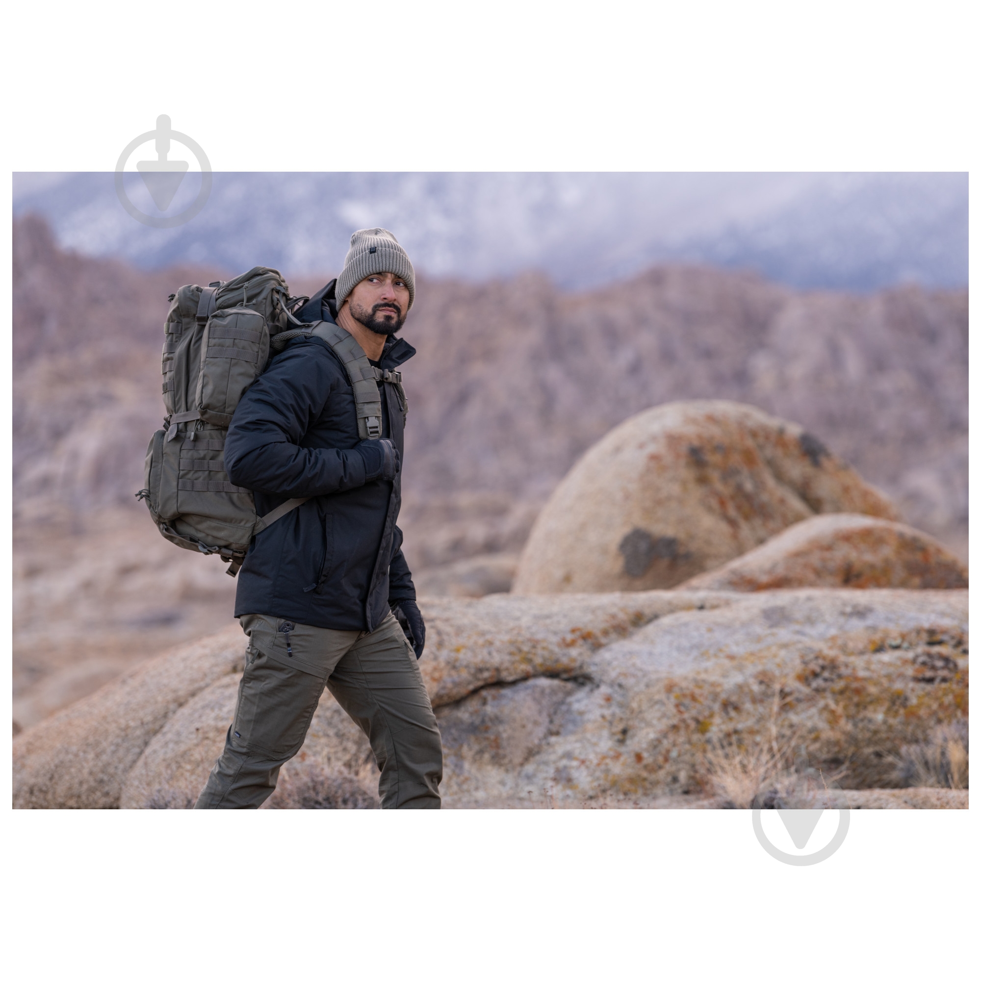 Куртка мужская демисезонная 5.11 Tactical зимняя "Atmos Warming Jacket" 48369-019 р.XS black - фото 12