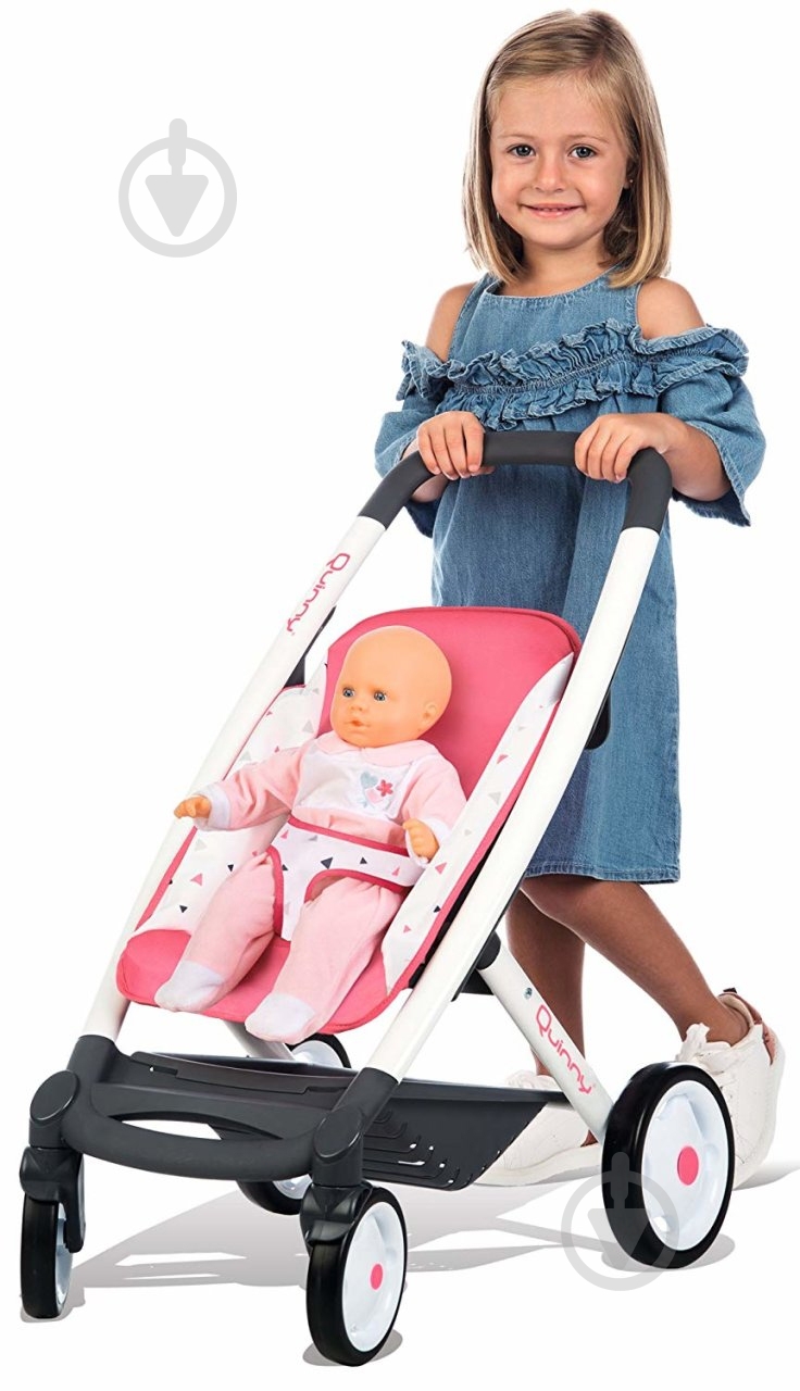 Коляска для кукол Smoby Maxi-Cosi & Quinny 3 в 1 со съемной люлькой 253198 - фото 2